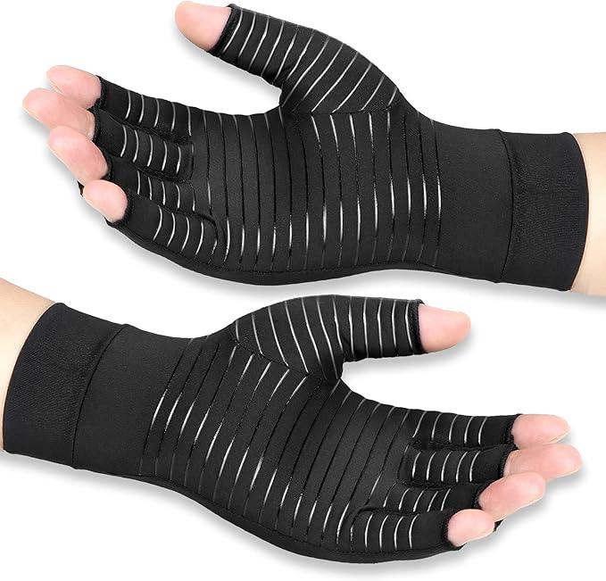 Copper Compression Gloves
