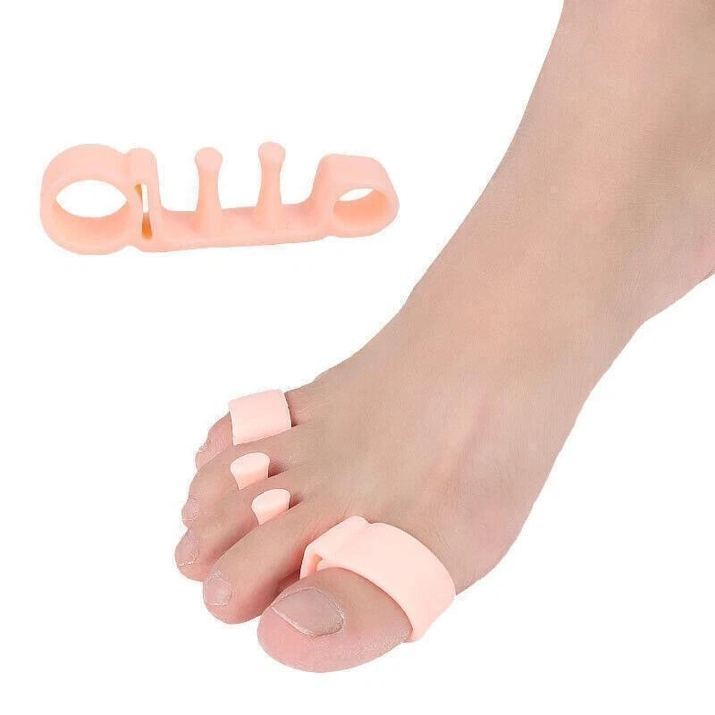 New Bunion Corrector Toe Separators Silicone Gel Elastic Straighteners Spacers