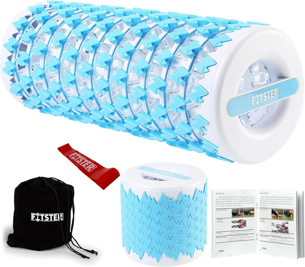 Collapsible Premium Foam Roller Sore Muscles, Tissue, Tension and Pain Relief |