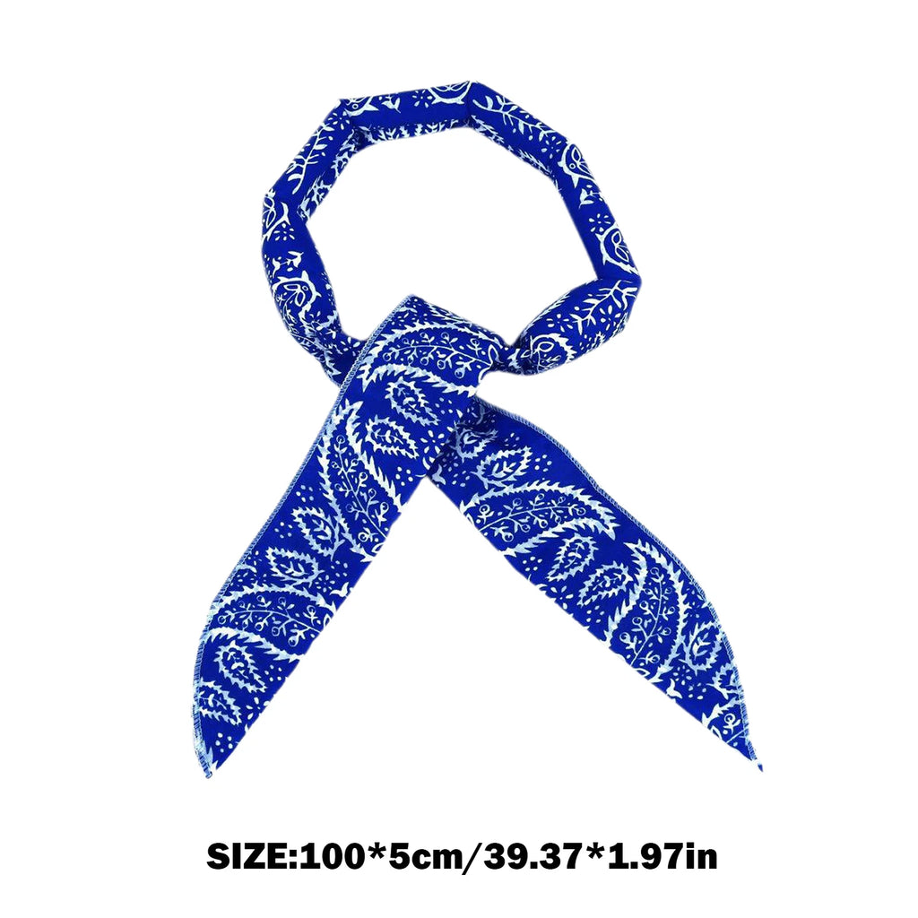 2pcs Cooling Neck Wraps, Ice Cooling Scarf Water Soaking Wraps for Neck Band