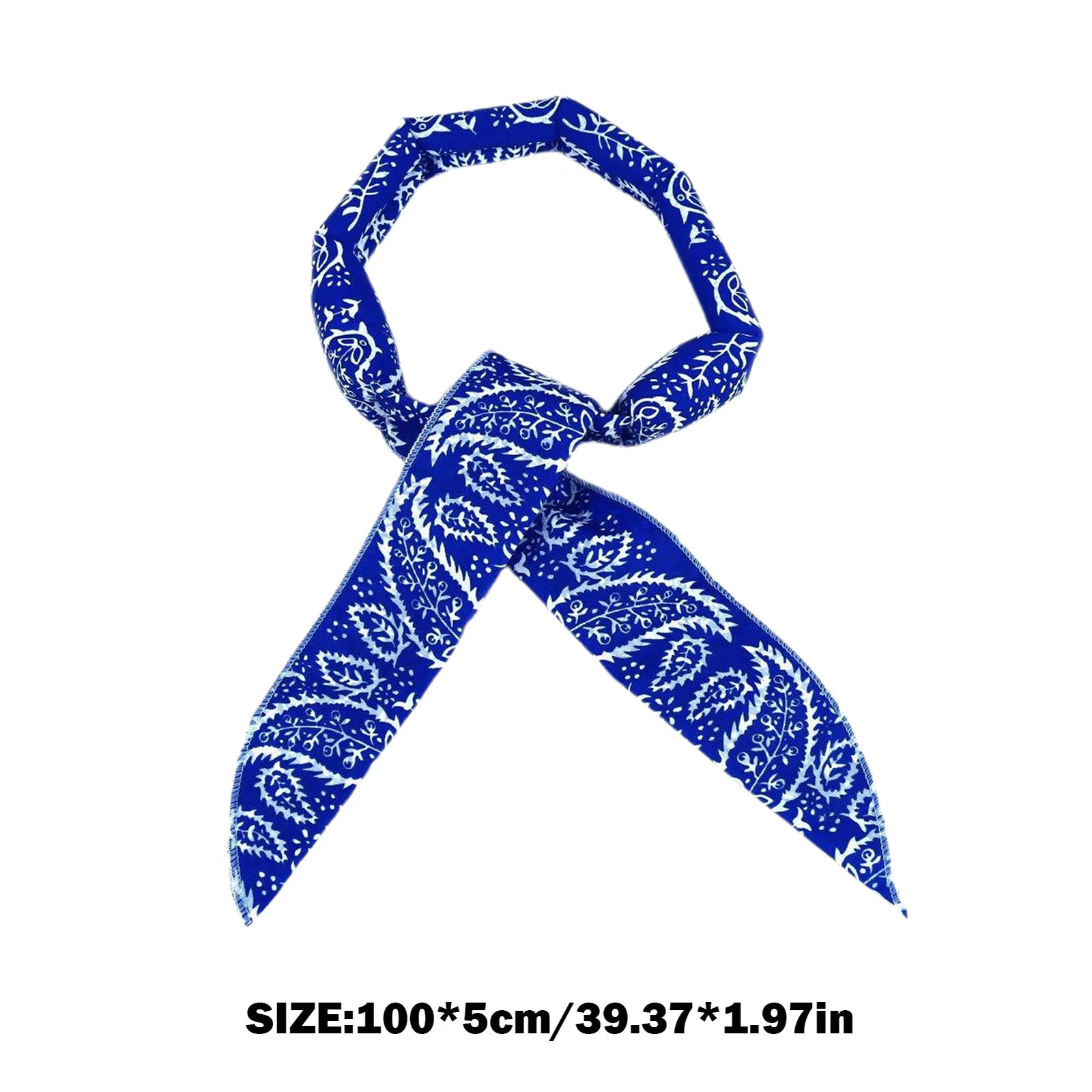 2pcs Cooling Neck Wraps, Ice Cooling Scarf Water Soaking Wraps for Neck Band