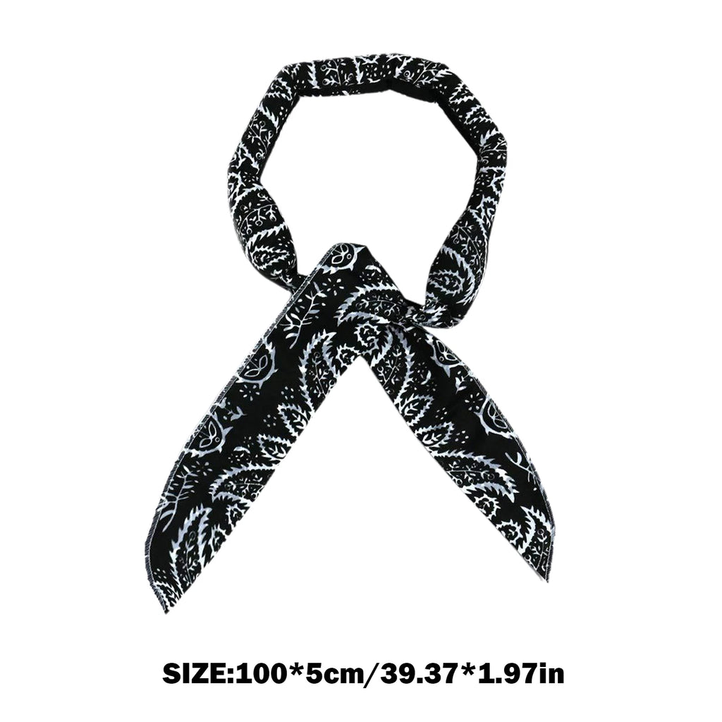 2pcs Cooling Neck Wraps, Ice Cooling Scarf Water Soaking Wraps for Neck Band