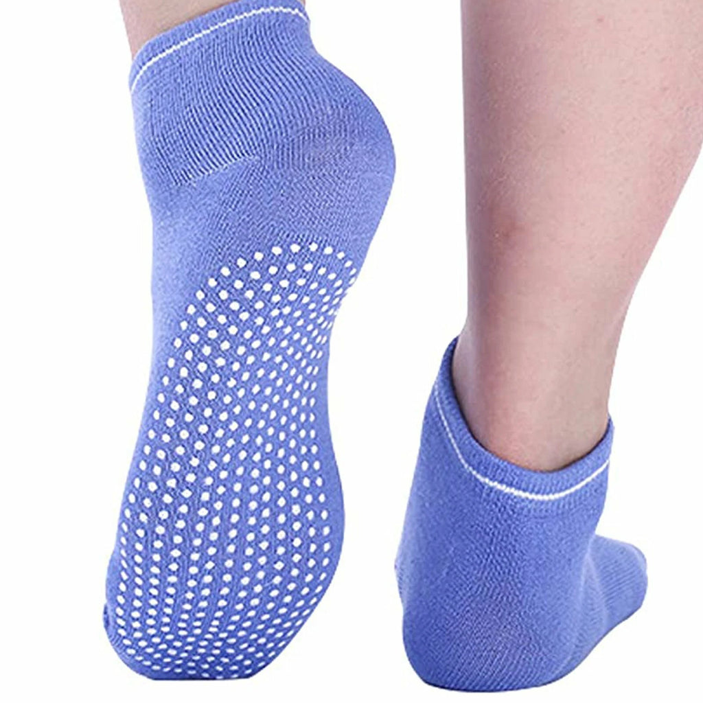 3/6Pairs Women Sports Cotton Rich Pilates Yoga Non-Slip Grip Socks Excercise AU