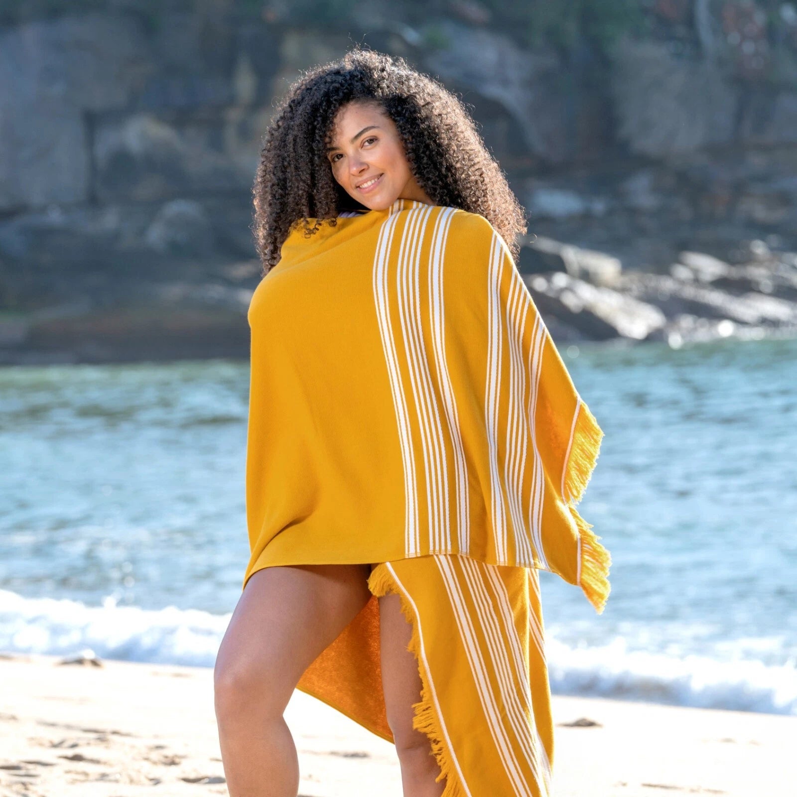 Turkish Beach Towel Oversized, Bath Pool Travel Spa Towels, Sand Free Quick Dry