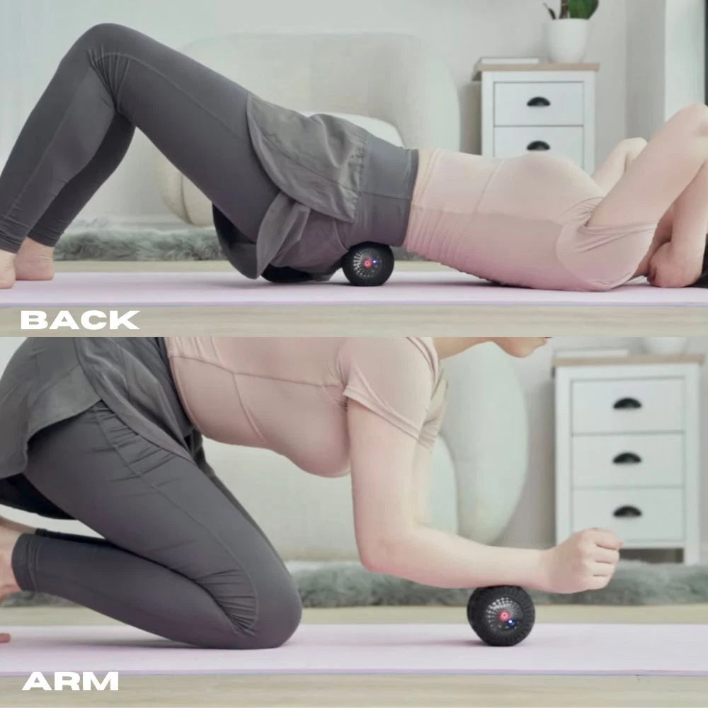 Silicone Vibrating Massage Roller For Muscle Recovery & Pain Relief- VIBIT Style