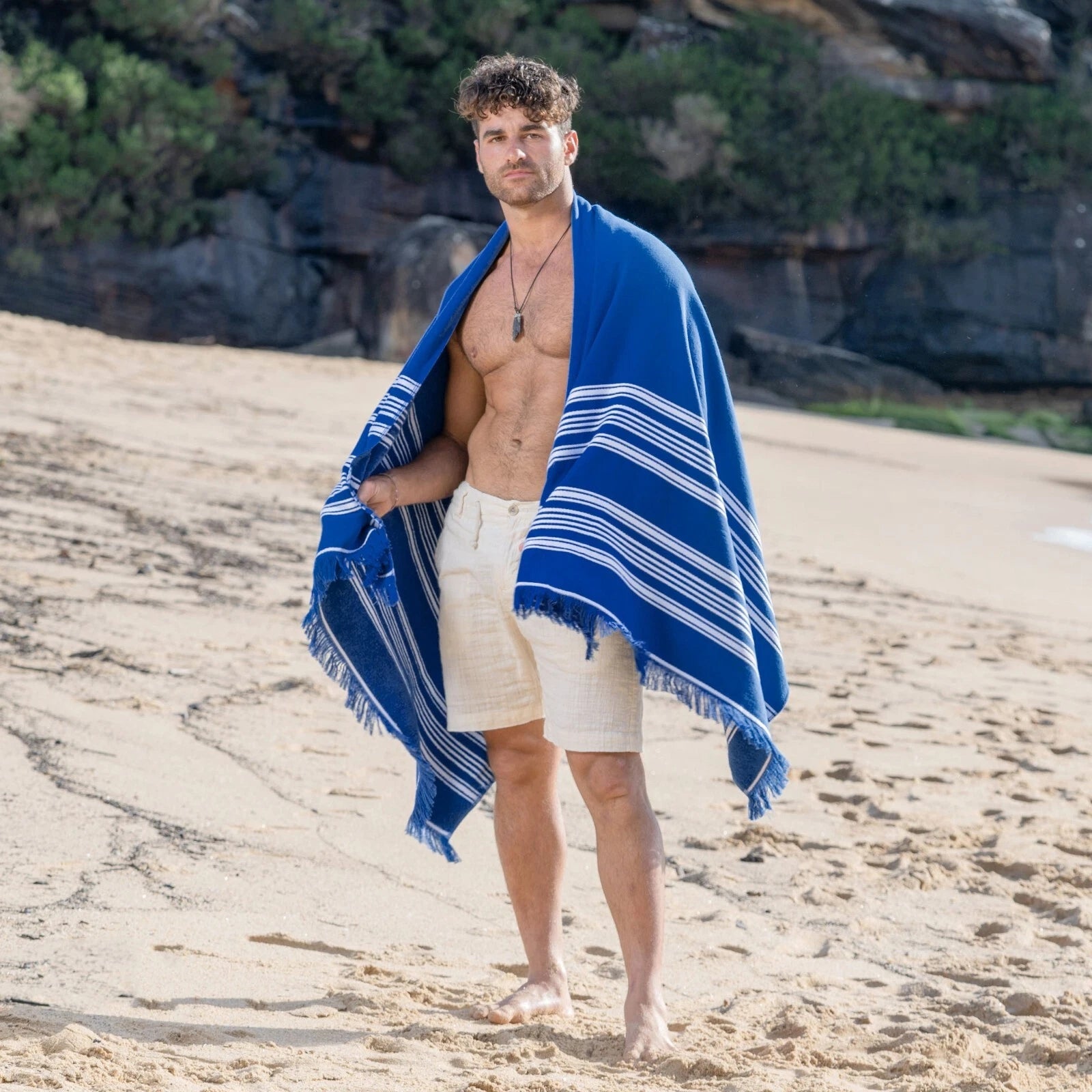 Turkish Beach Towel Oversized, Bath Pool Travel Spa Towels, Sand Free Quick Dry