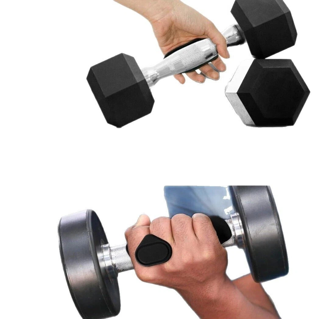 Weight Lifting Gloves Men Women Rubber Gym Weightlifting Anti-Slip Workout Grips