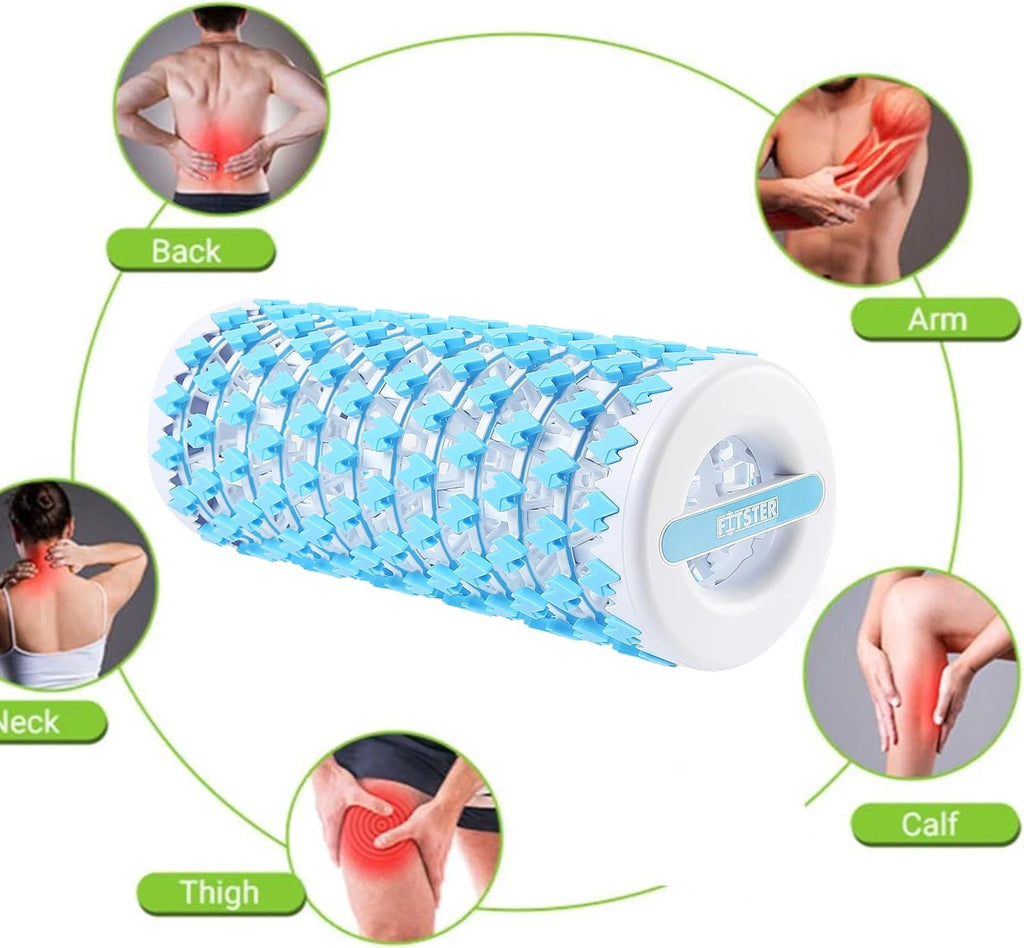Collapsible Premium Foam Roller Sore Muscles, Tissue, Tension and Pain Relief |