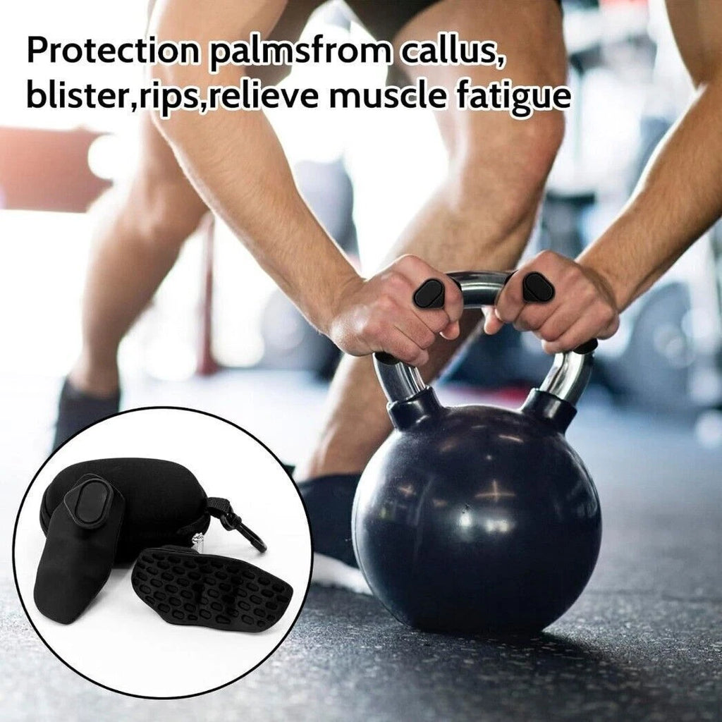 Weight Lifting Gloves Men Women Rubber Gym Weightlifting Anti-Slip Workout Grips