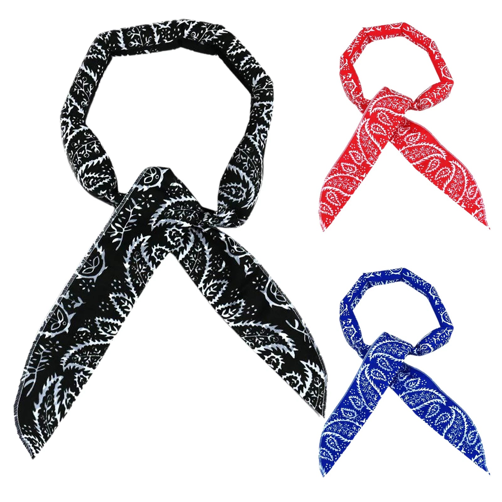 2pcs Cooling Neck Wraps, Ice Cooling Scarf Water Soaking Wraps for Neck Band