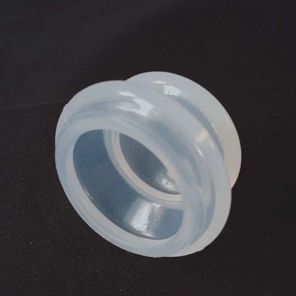 5 Cups Set Transparent Medical Silicone Vacuum Cupping Massage Jar Suction w/Box